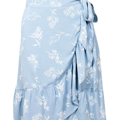 [TEST] Kayleigh Mini Wrap Skirt
