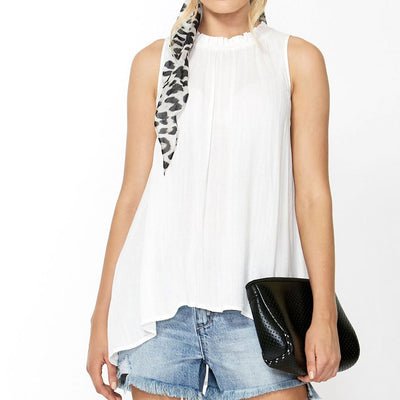 [TEST] Daisy Textured High Neck Top