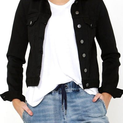 [TEST] Luxe Stretch Denim Jacket