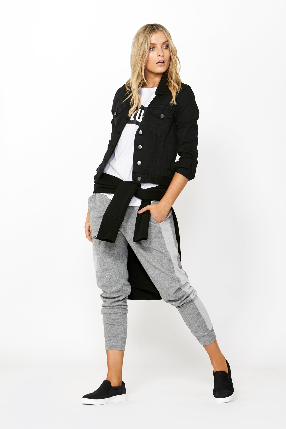[TEST] Luxe Stretch Denim Jacket