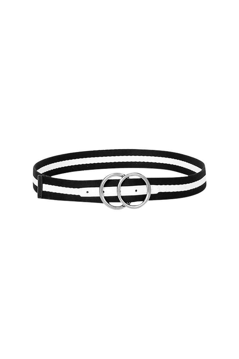 [TEST] Stripe Double Circle Belt