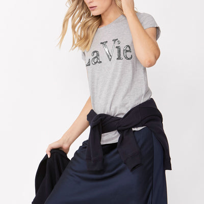 [TEST] La Vie Beaded Tee