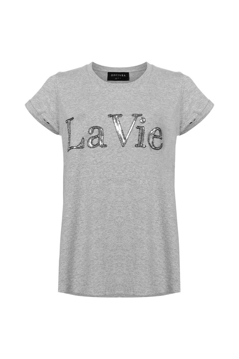 [TEST] La Vie Beaded Tee