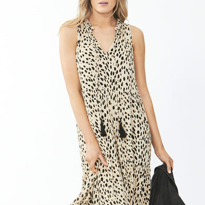 [TEST] Lara Tie Front Maxi Dress