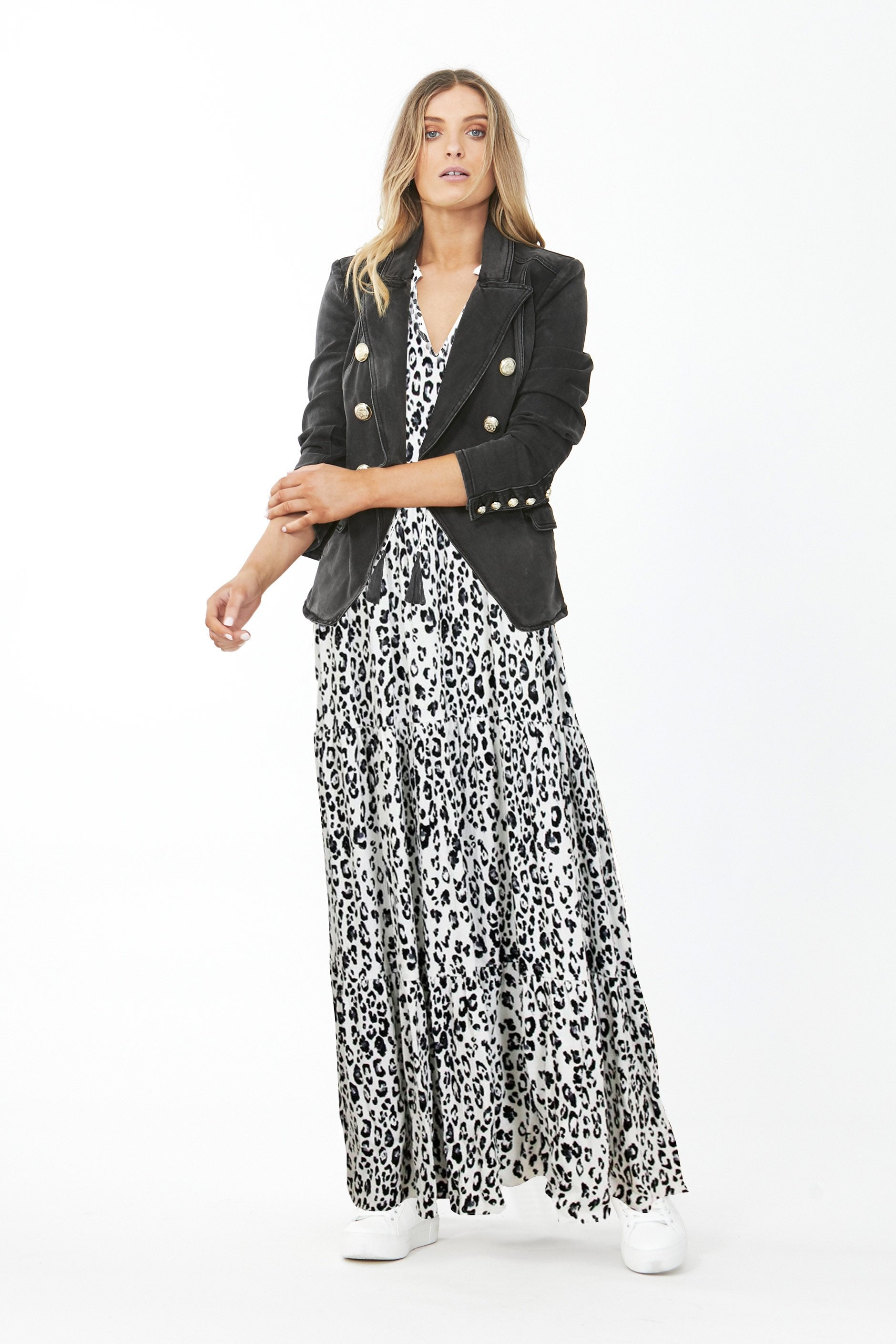 [TEST] Lara Tie Front Maxi Dress