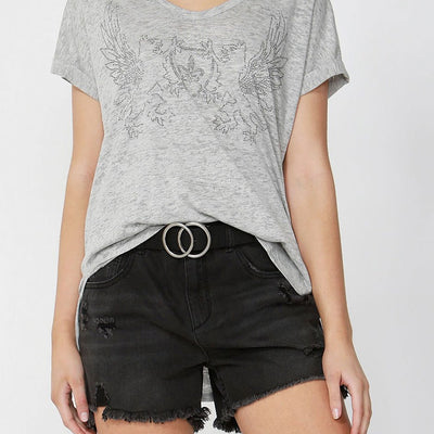 [TEST] Studded Griffin Band Tee