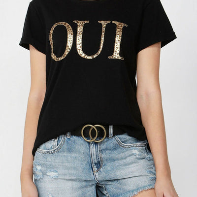[TEST] Oui Beaded Tee