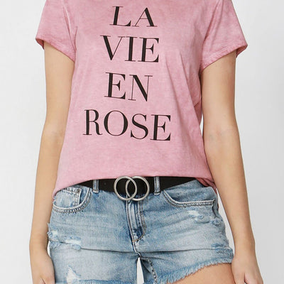 [TEST] La Vie En Rose Tee