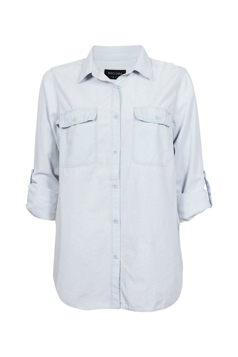 [TEST] Cassie Cotton Chambray Shirt