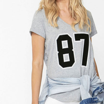 [TEST] 87 V Neck Tee