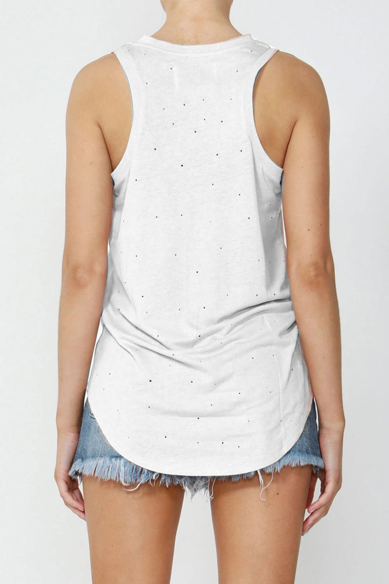 [TEST] Luxe Distressed Linen Tank