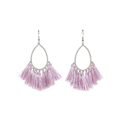 [TEST] Phoebe Tassel Basket Earring