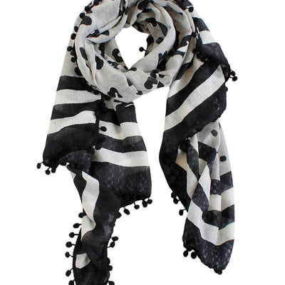 [TEST] Ocelot with Poms Scarf