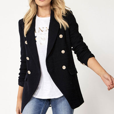 [TEST] Carly Textured Longline Blazer