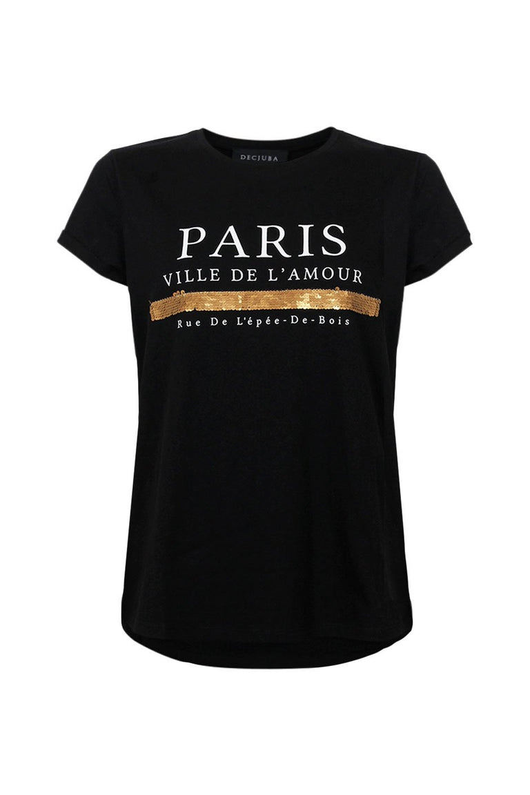 [TEST] Paris Sequin Tee