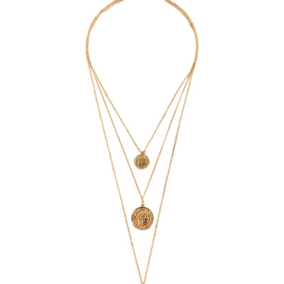 [TEST] Vintage 3 Layer Coin Necklace