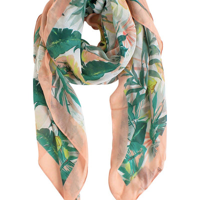[TEST] Tropical Print Scarf