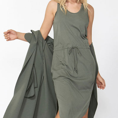 [TEST] D-Luxe Drawstring Midi Dress