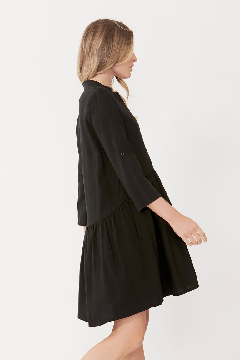 [TEST] Kym High Low Shirt Dress