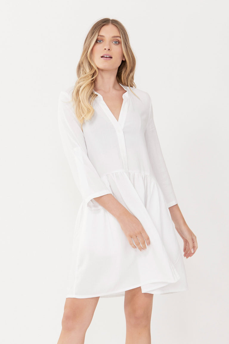 [TEST] Kym High Low Shirt Dress