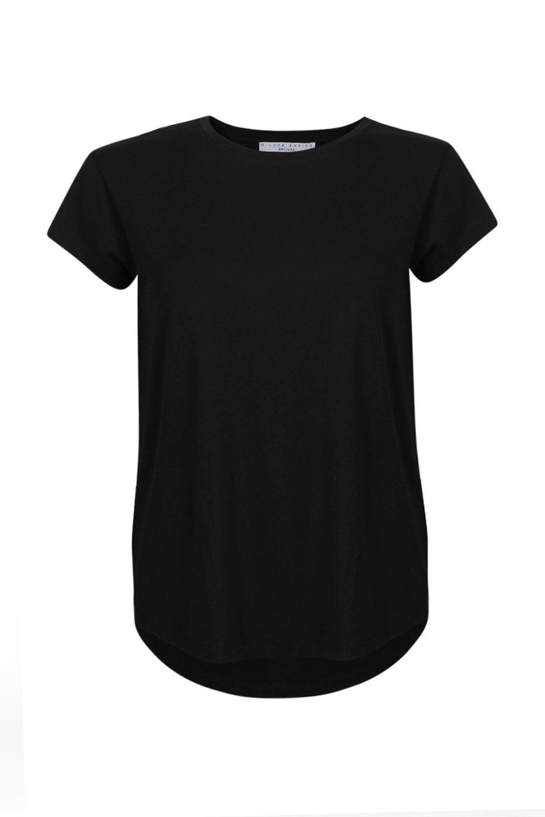 [TEST] D-Luxe Crew Petal Hem Tee