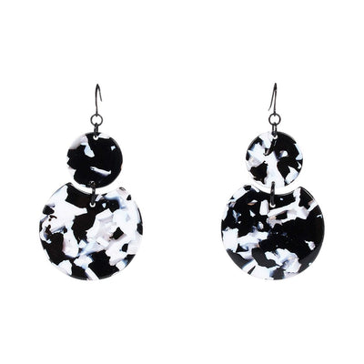 [TEST] Bianca Resin Circle Earrings