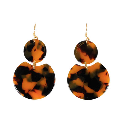 [TEST] Bianca Resin Circle Earrings