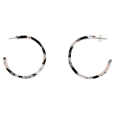 [TEST] Ingrid Tort Hoop Earrings