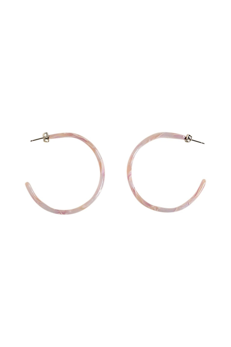 [TEST] Ingrid Tort Hoop Earrings