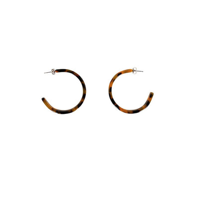 [TEST] Ingrid Tort Hoop Earrings