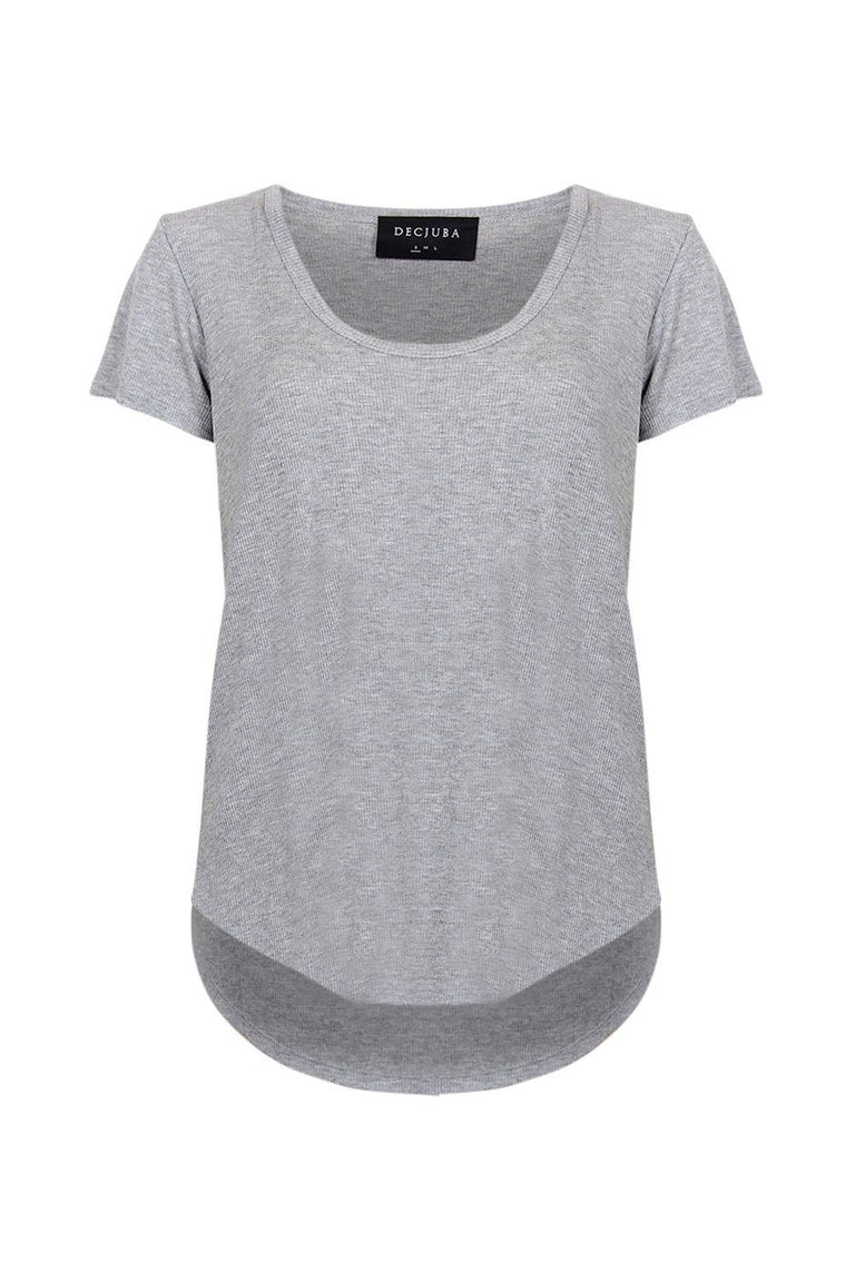 [TEST] Aliza Soft Rib Tee