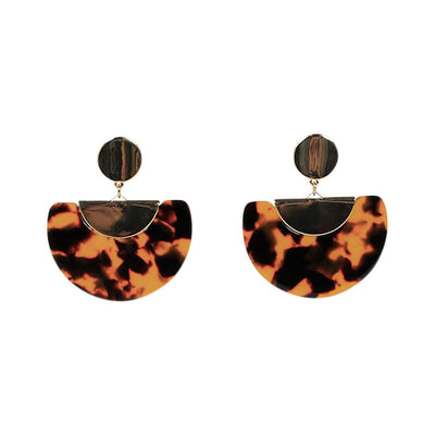 [TEST] Lucy Resin Half Moon Earrings