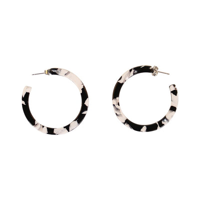 [TEST] Demi Resin Hoop Earrings