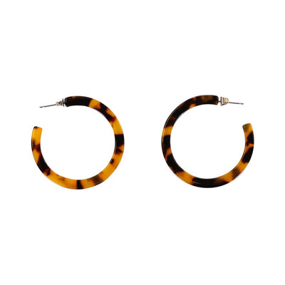 [TEST] Demi Resin Hoop Earrings