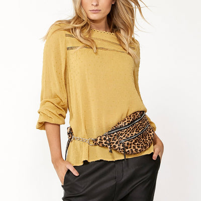 [TEST] Rosalie Lace Trim Blouse