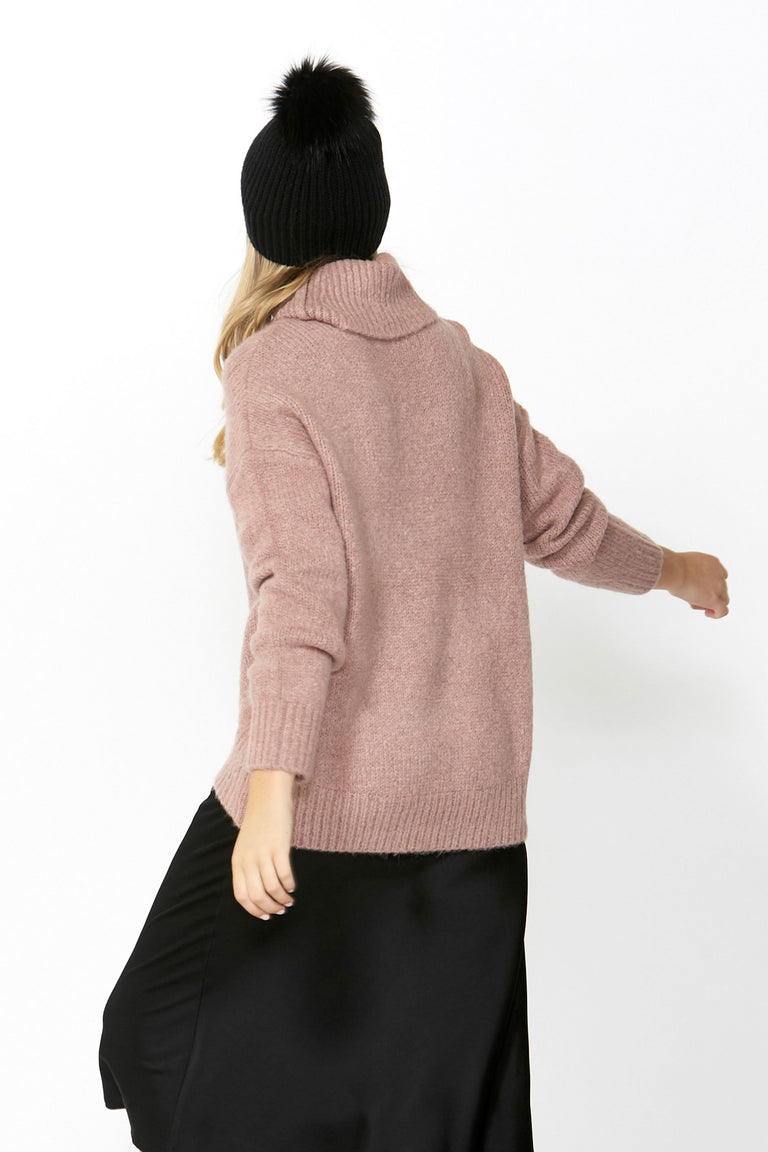 [TEST] Louise Chunky High Neck Knit