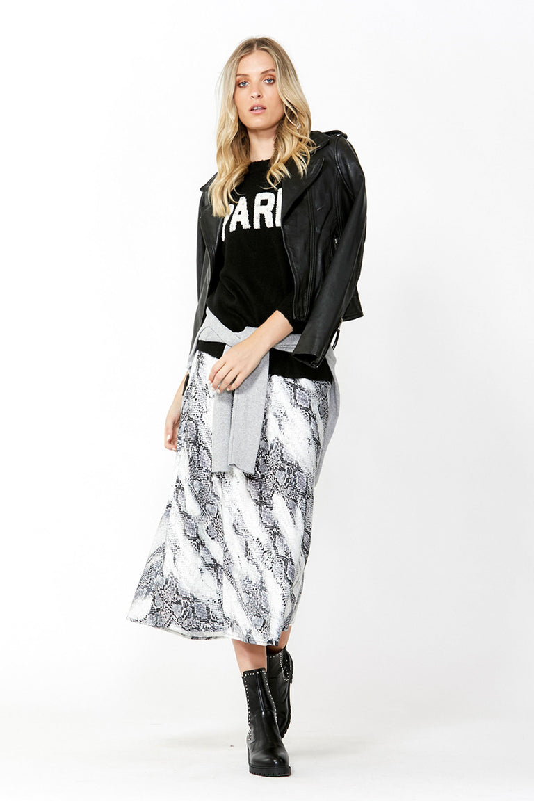 [TEST] Paris Pearl Text Knit