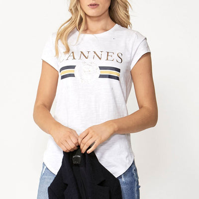 [TEST] Cannes Foil Logo Tee