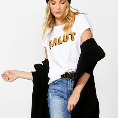 [TEST] Salut Applique Tee