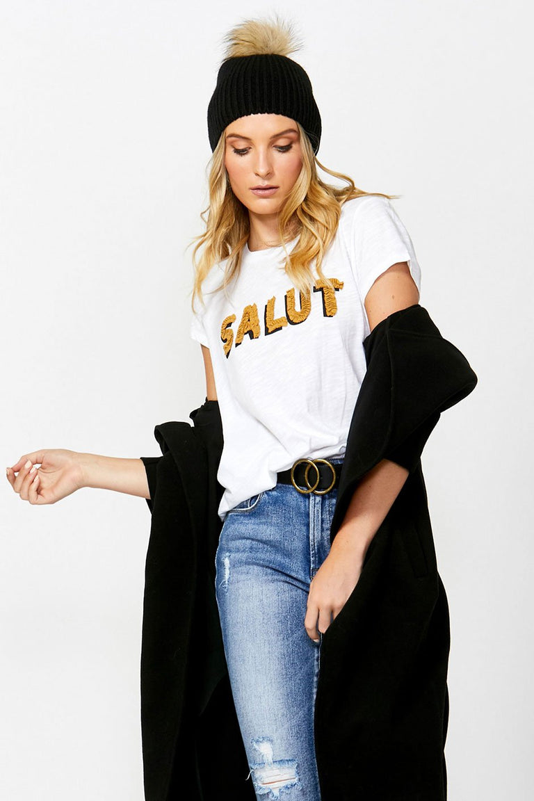 [TEST] Salut Applique Tee