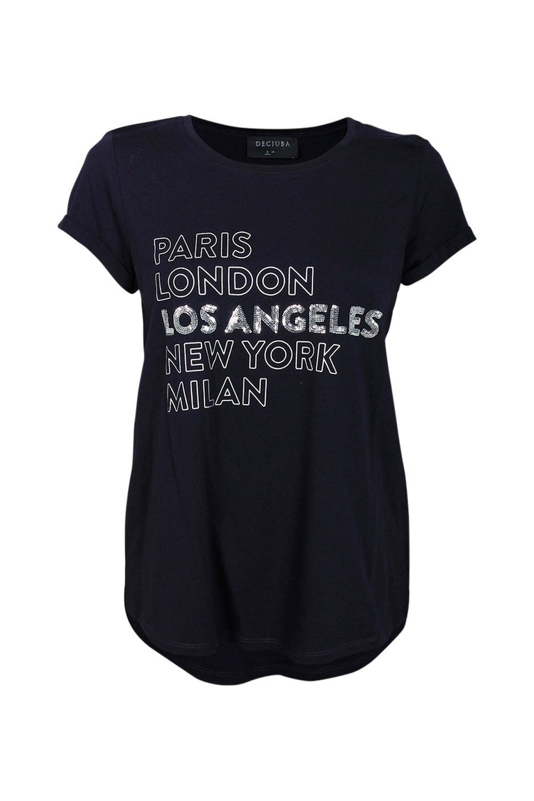 [TEST] Sequin Cities Tee