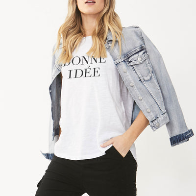 [TEST] Bonne Idee Embroidered Tee