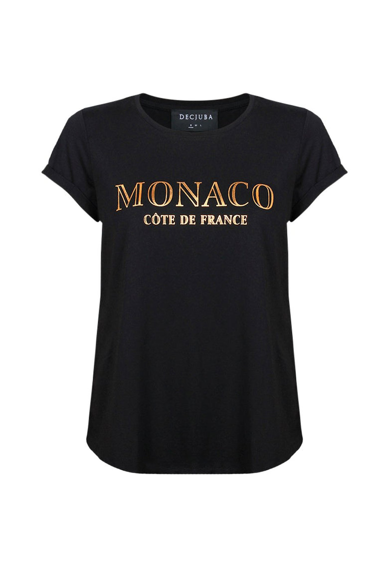 [TEST] Monaco Foil Print Tee