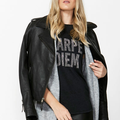 [TEST] Carpe Diem Studded Tee