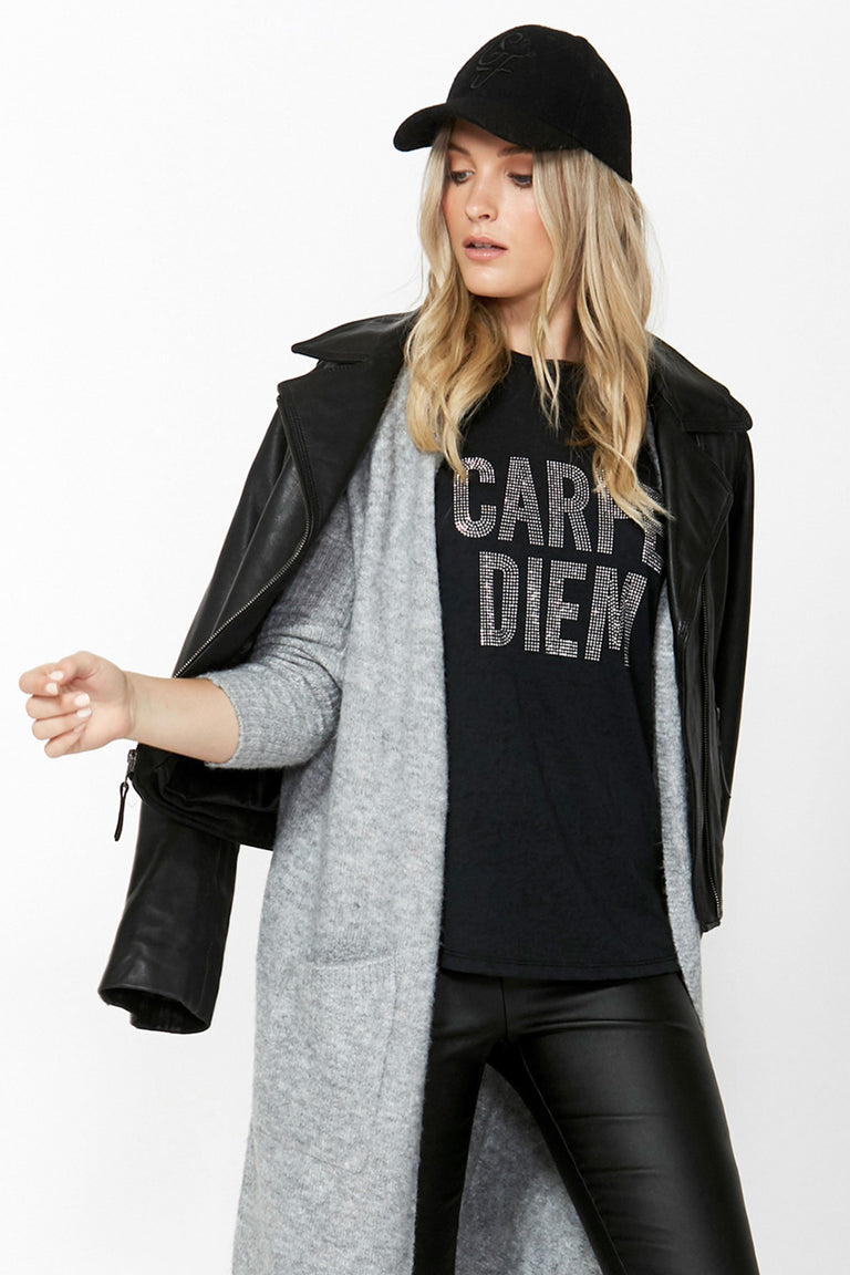 [TEST] Carpe Diem Studded Tee