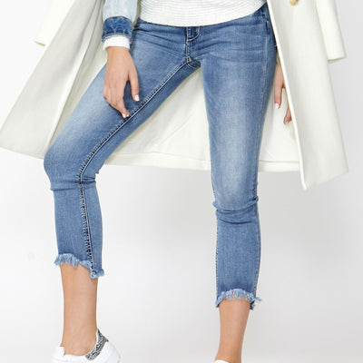 [TEST] Clara Cropped Fray Skinny Jean