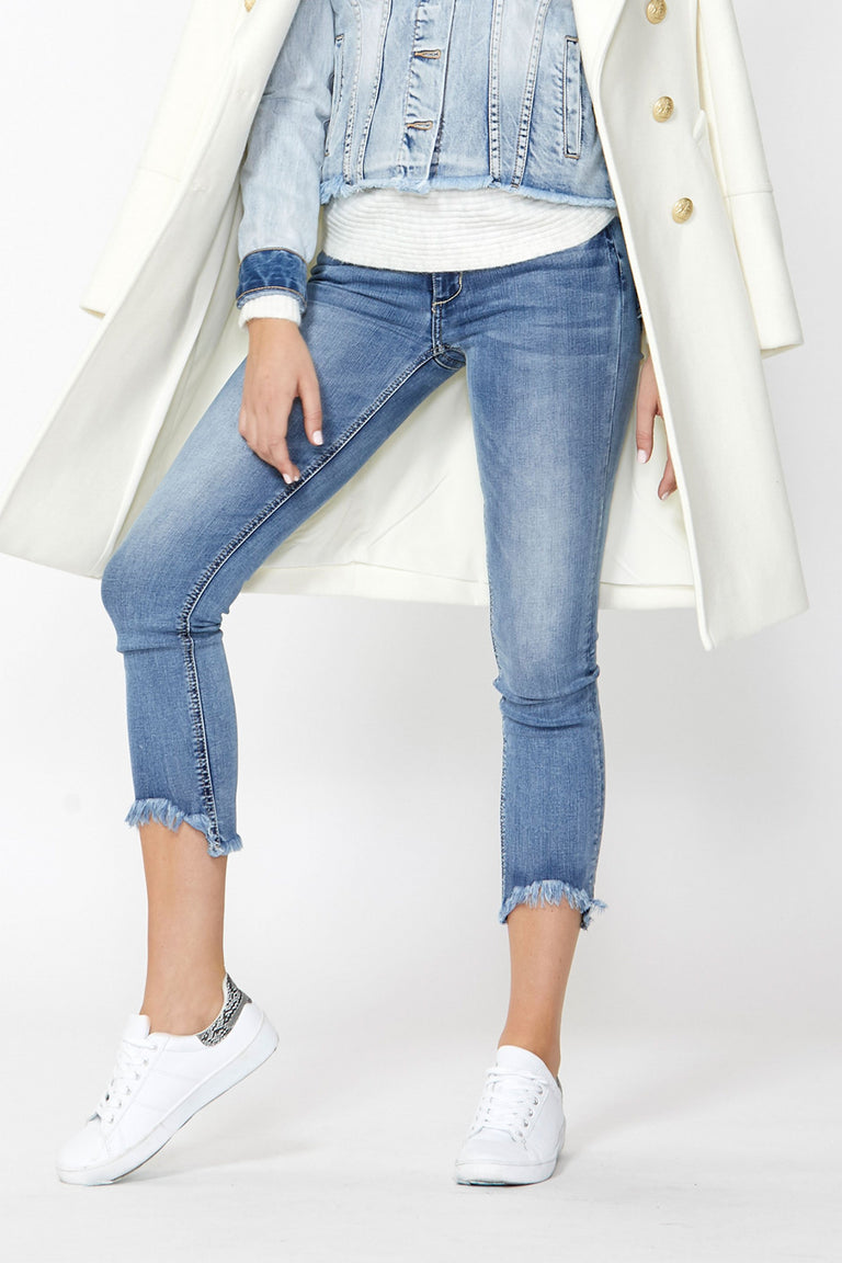 [TEST] Clara Cropped Fray Skinny Jean