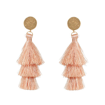 [TEST] Jaci Triple Tassel Earrings