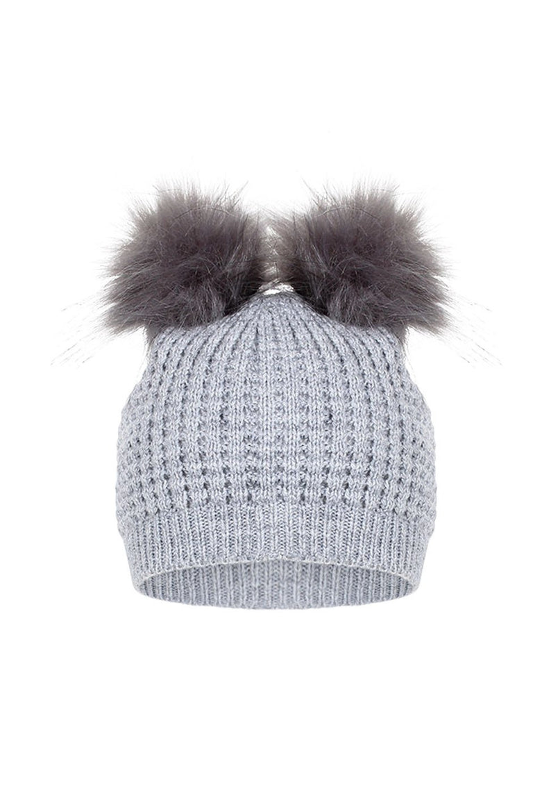 [TEST] Penny Double Pom Beanie