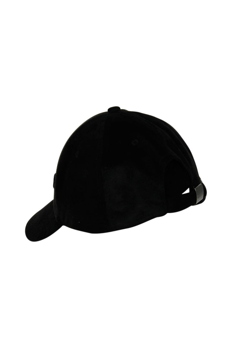 [TEST] Luxe Suede Logo Cap